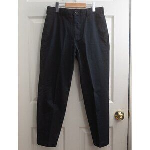 Uniqlo Smart Ankle Trousers (2-Way Stretch, Cotton), Size S Small, Navy